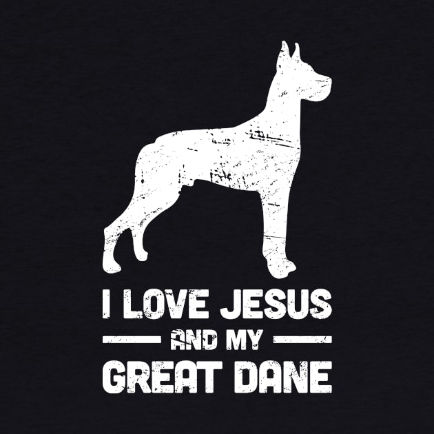 Great Dane - Funny Jesus Christian Dog by MeatMan